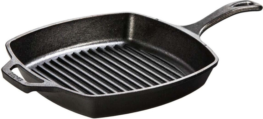 Kvadratisk Grillpanne Støpejern 26,5 cm