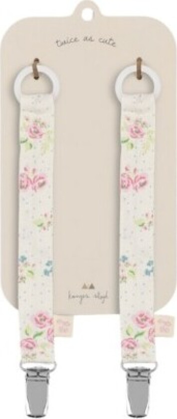 Konges Sløjd, 2-pak Smokke Snor - Bomull, Nonoka