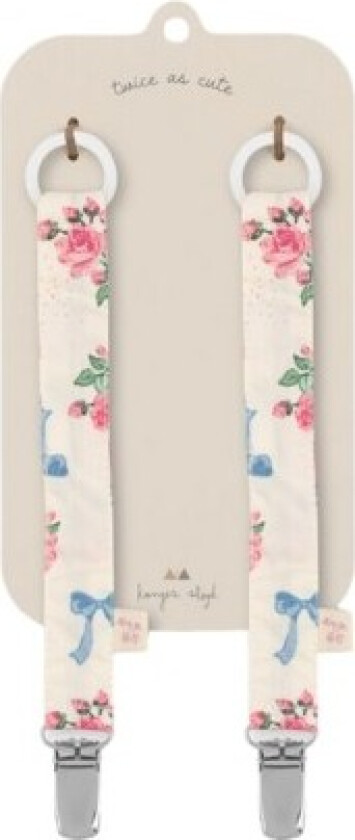 Konges Sløjd, 2-pak Smokke Snor - Bomull, Bella Rosita