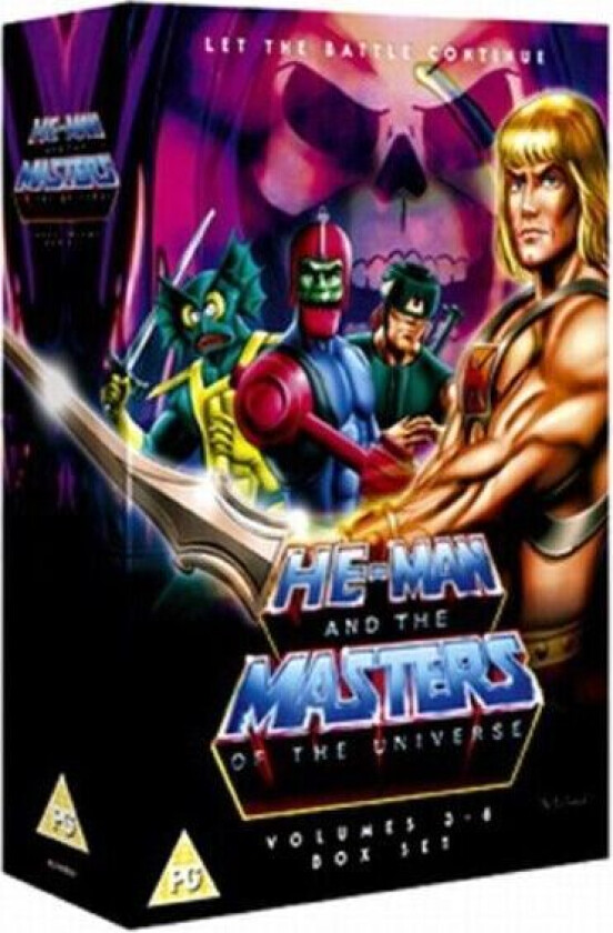 He-Man And The Masters Of The Universe: Volumes 4-6 DVD (2005) Norm Prescott Region 2