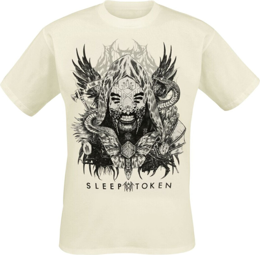 T-skjorte - Vessel 1 - S til 5XL - Herrer - beige