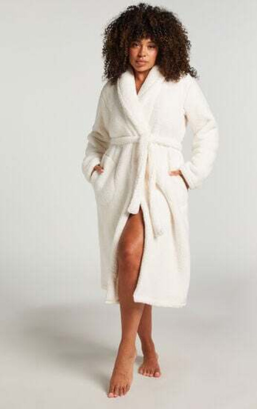 Badekåpe Fleece Hvit