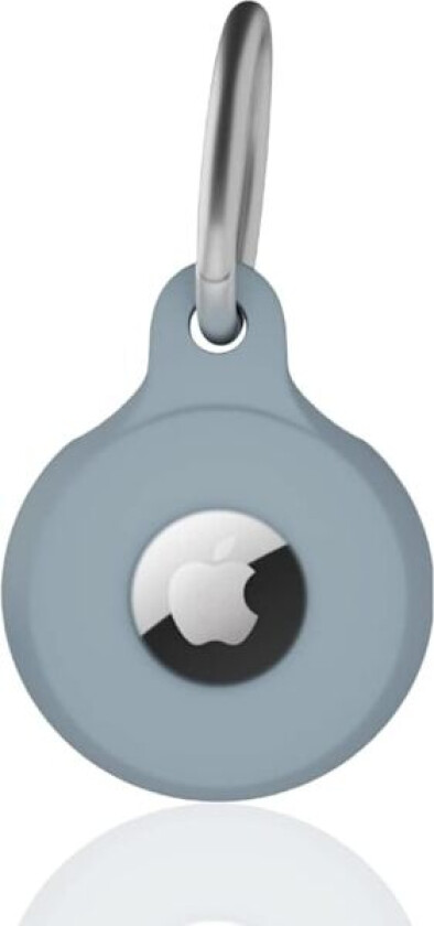 AirTag-etui med nøkkelring, sikker AirTag-holder, ripebestandig silikonbeskyttende deksel med nøkkelring for nøkler, hundekrage, bagasje og mer