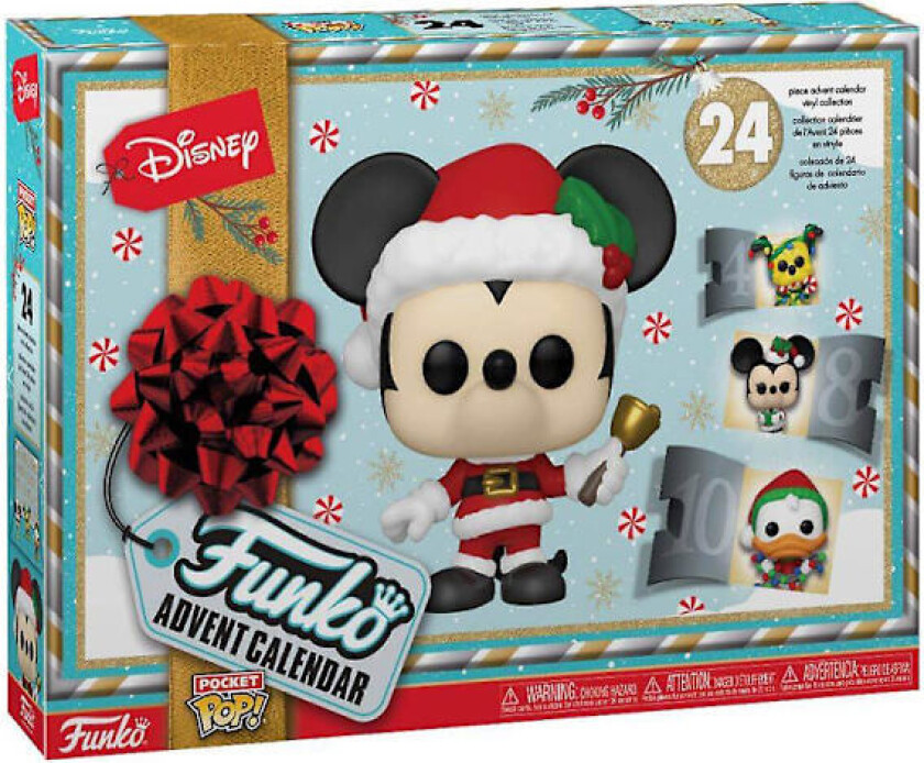 Klassisk 2024 Julekalender, Samleobjekt Vinylfigur, Fra 3 år+