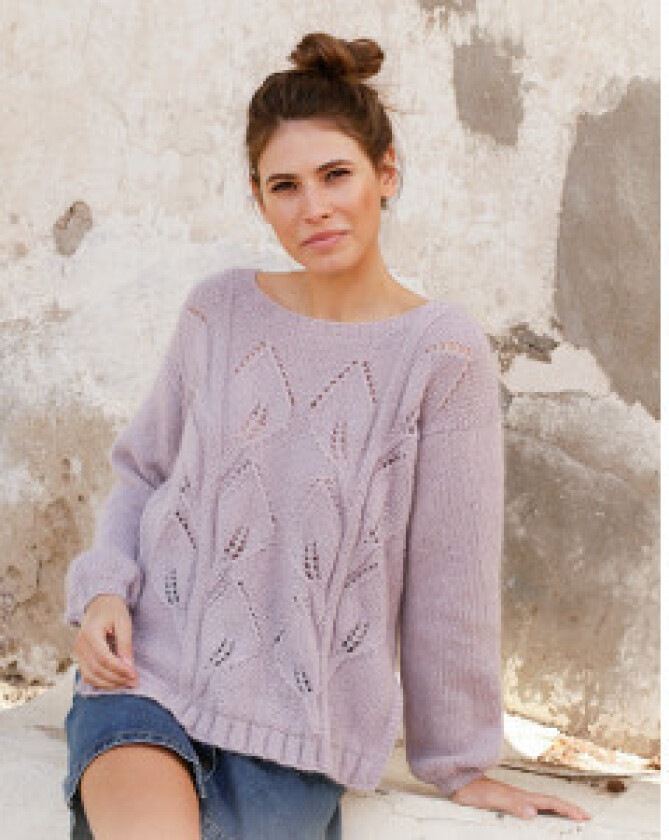 Â Sweet Topaz av DROPS Design - Genser Strikkeoppskrift str. S - XXXL - XXX-Large