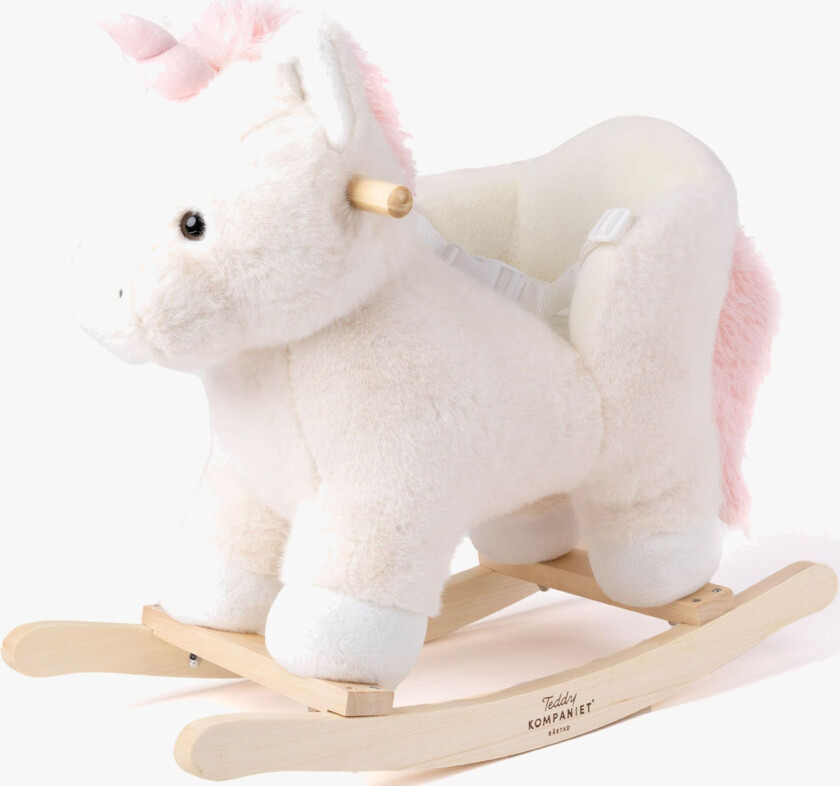Gyngedyr Enhjørning Baby - Gyngedyr - Polyester,Tre