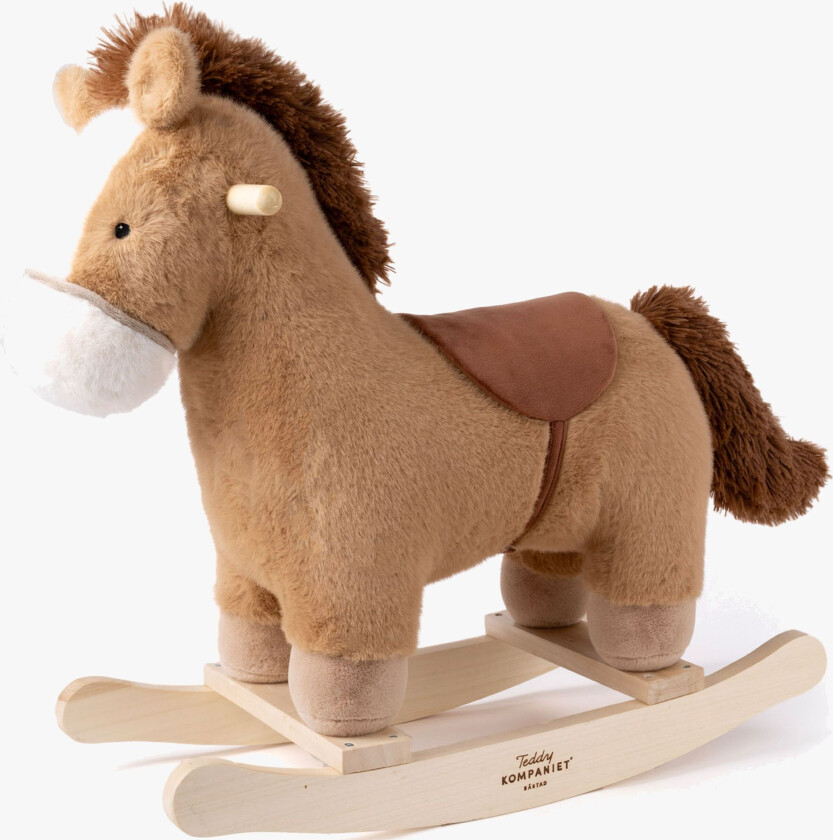 Gyngedyr Hest - Gyngedyr - Polyester,Tre