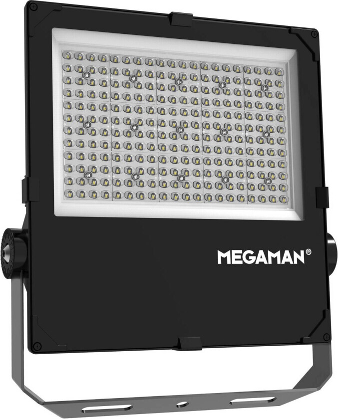 MEGAMAN utendørs LED-spot Hugo, 150 W, 3000 K, IP66