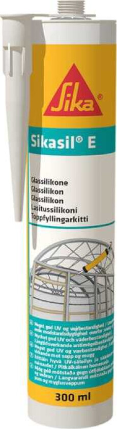 sil-e Bygg og Glassilikon Klar