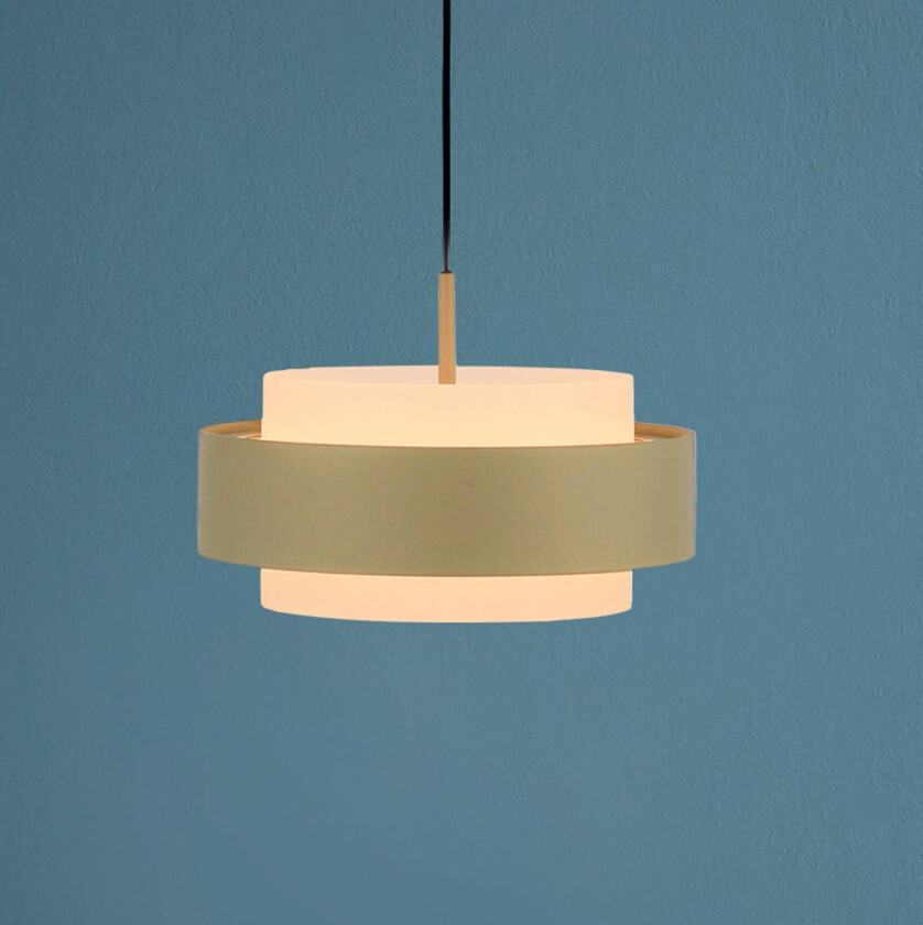 SCHÖNER WOHNEN LED-hengelampe Elmo, Sandbrise, 1 lyskilde, 3000 K