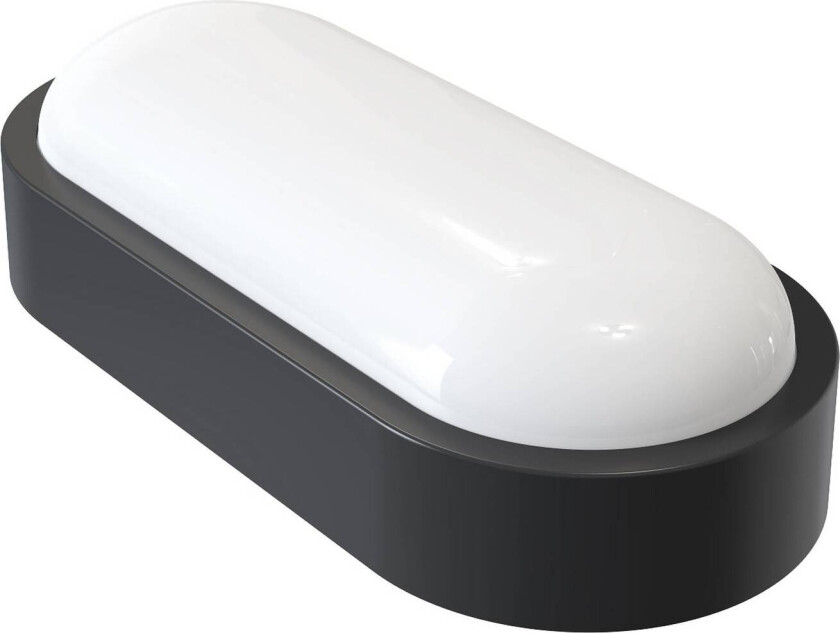 MEGATRON utendørs LED-vegglampe Zella Neo XL, svart, IP54