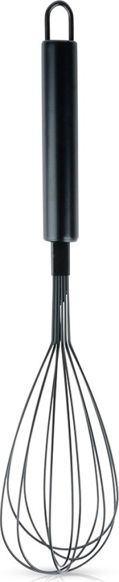 Visp, sort stål, 29 cm