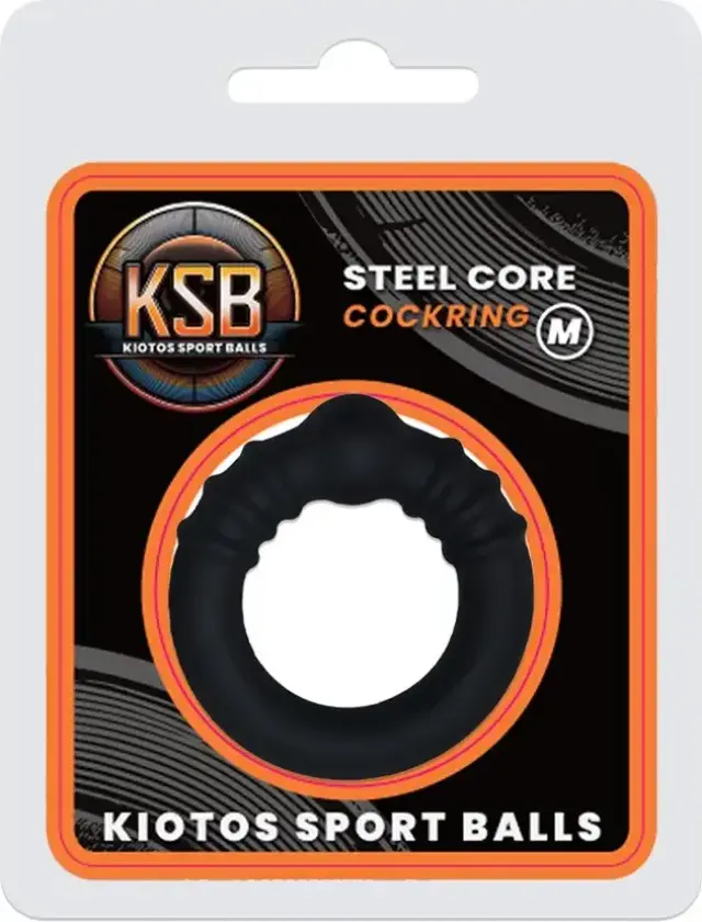 KSB Silicone Cockring With Steel-Core Medium