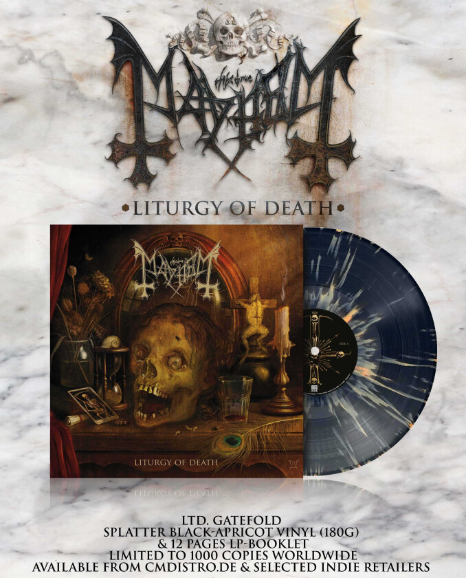 Mayhem Liturgy of Death LP/Vinyl