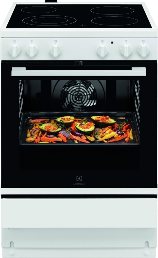 500-serien LKR64004SW keramisk komfyr, 400V