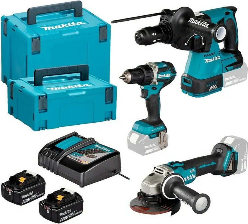 MAKITA MASKINSETT 18V DLX3195JX1 LXT BL-M