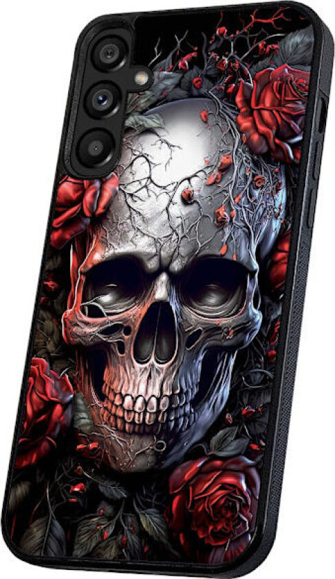Samsung Galaxy S25 FE - Deksel/Mobildeksel Skull Roses