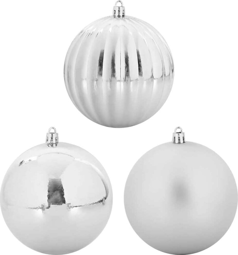 Julekule Sett Annet 3 pcs sølv Ø 25 cm