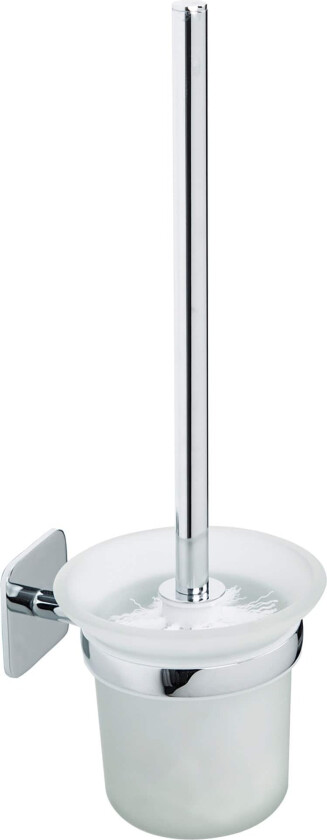 Exto Toalettbørste - Selvklebende Krom