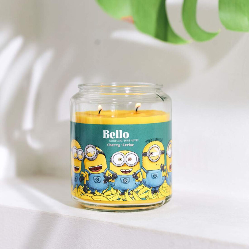 Minions duftlys – fruktig og søt, 510 g glass