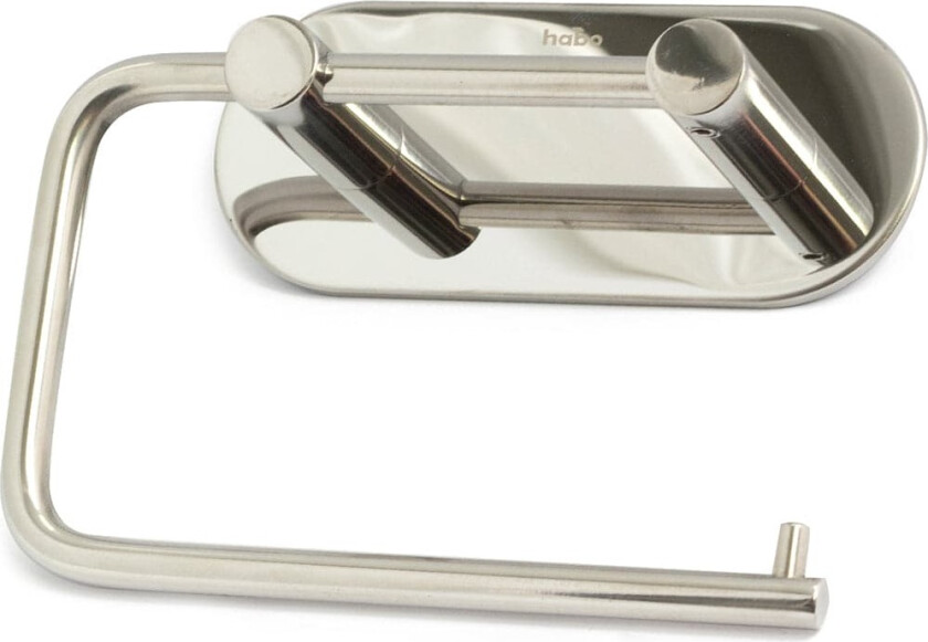 Plain Toalettpapirholder Selvklebende Polert Rustfritt