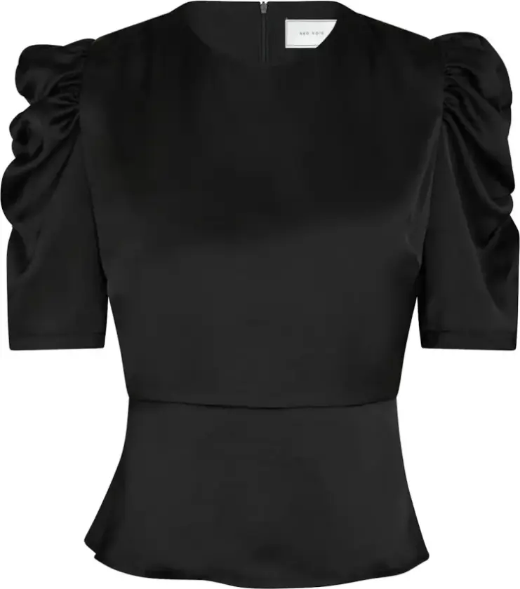 Topp Benua Heavy Sateen, 36, Topp Svart 36