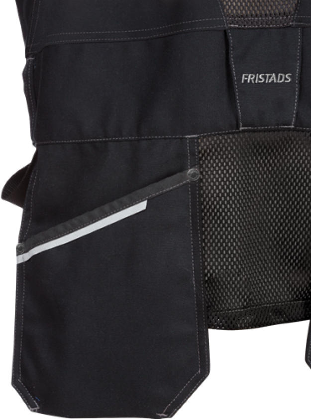 GenY håndverkervest sort 2xl