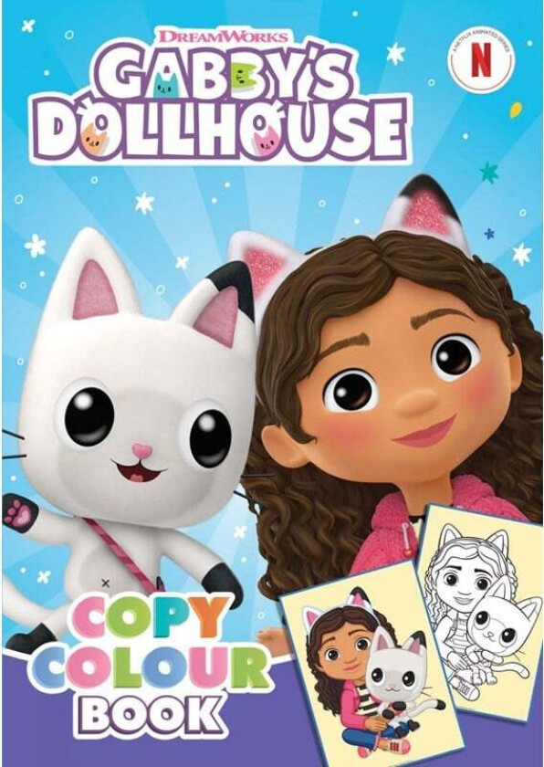 GABBY´S DOLLHOUSE Color Copy Book