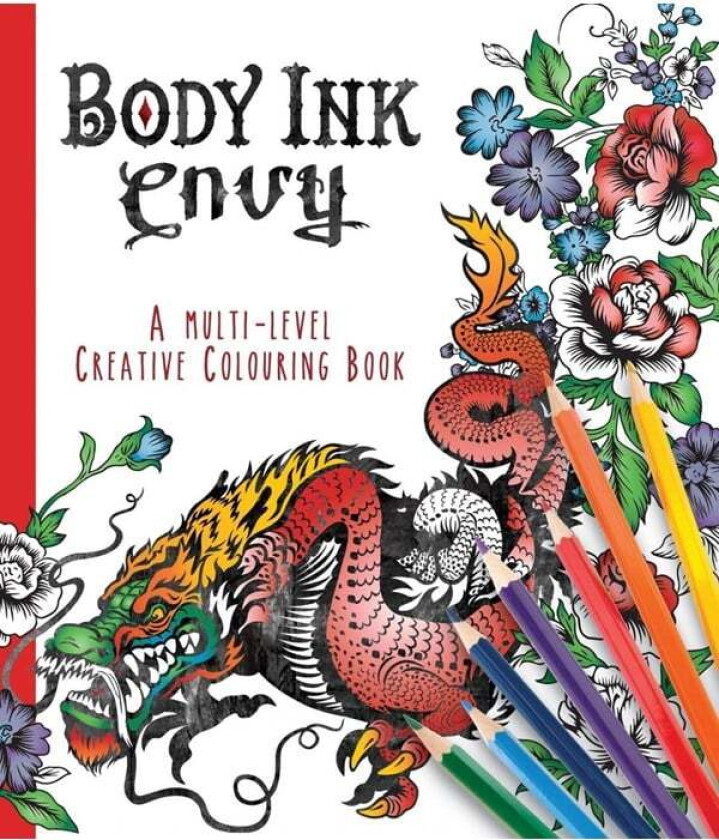 Mandala malebog BODY INK ENVY