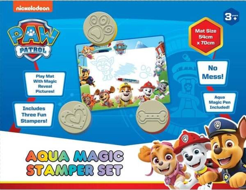 PAW PATROL Aqua Stamper Set