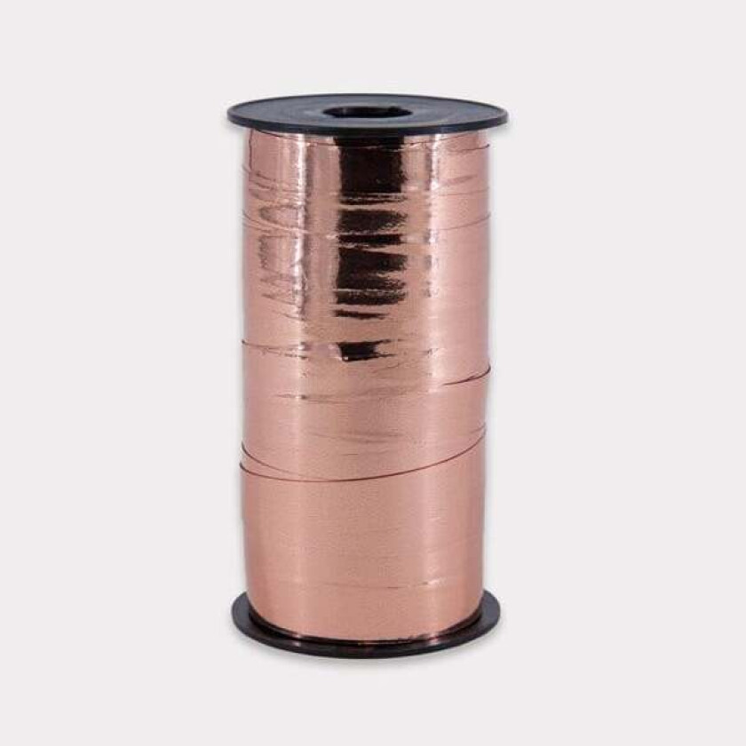 Gavebånd poly. Rosegold metal 10mm*50M
