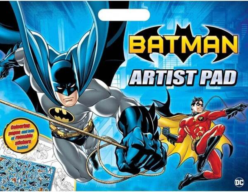 BATMAN Artist Pad A3 Malebog