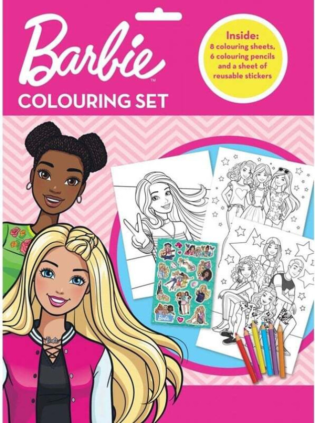 BARBIE Colouring Set