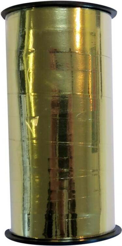 Gavebånd poly. Guld 10mm*50M.