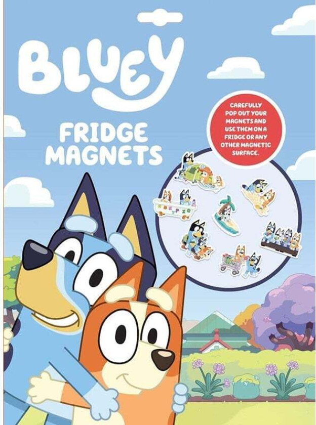 BLUEY køleskabsmagneter