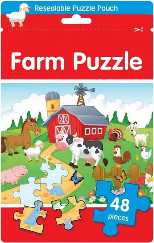Puslespil Puzzle Bag FARM