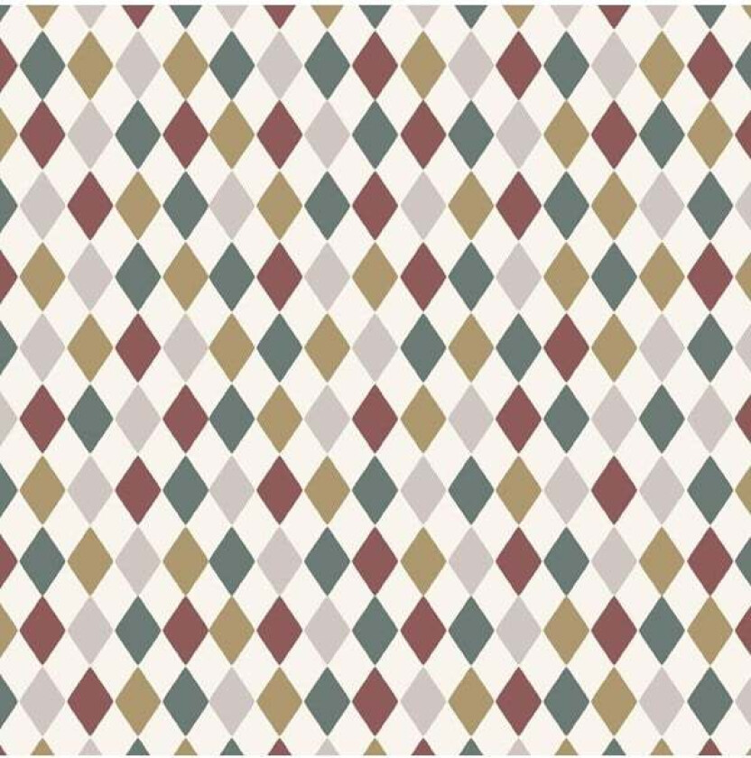 Gavepapir 57cm*6meter. Harlekin