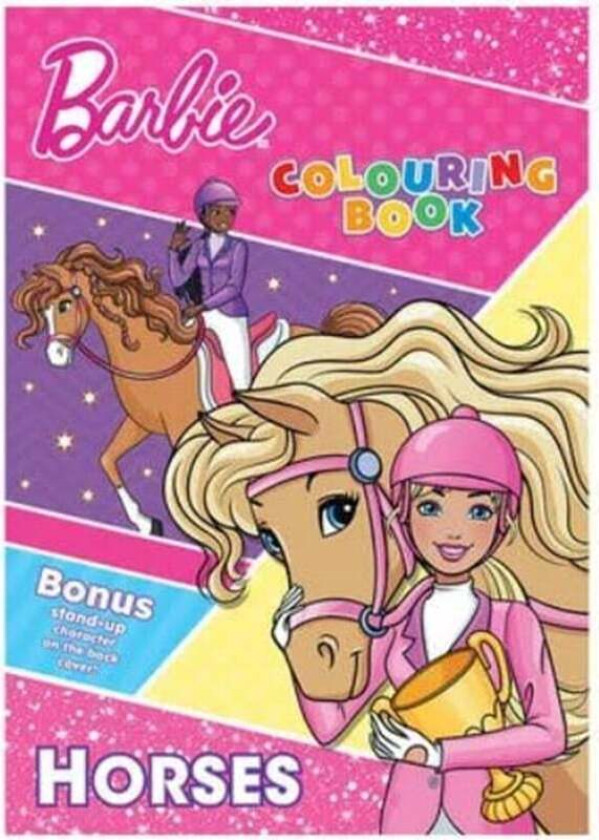 BARBIE Horses Colouring Book