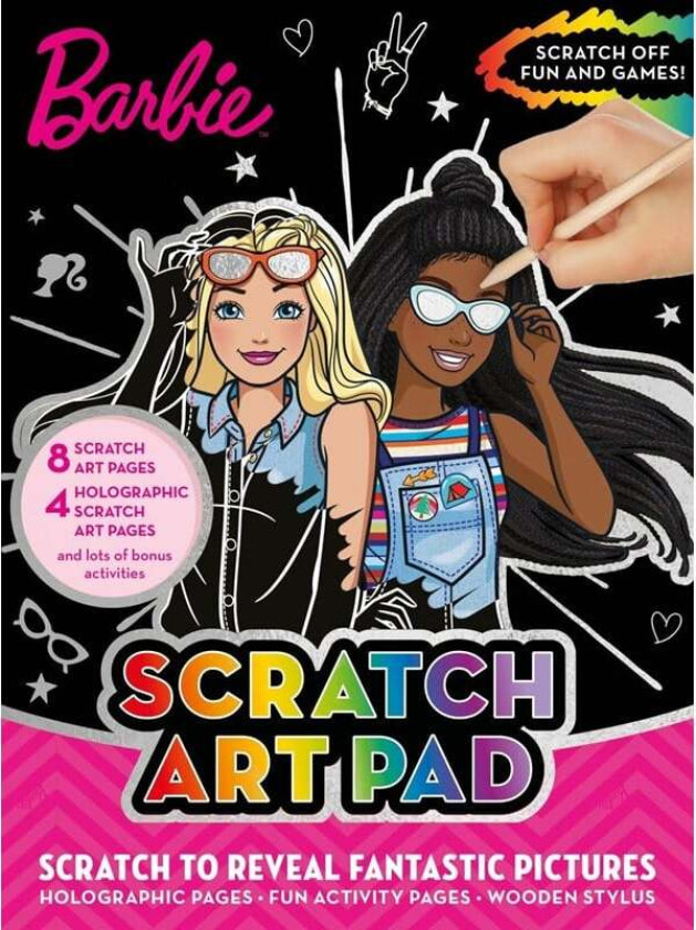 BARBIE Scratch Art Pad