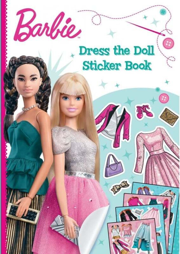 BARBIE Dress the Doll Sticker Book