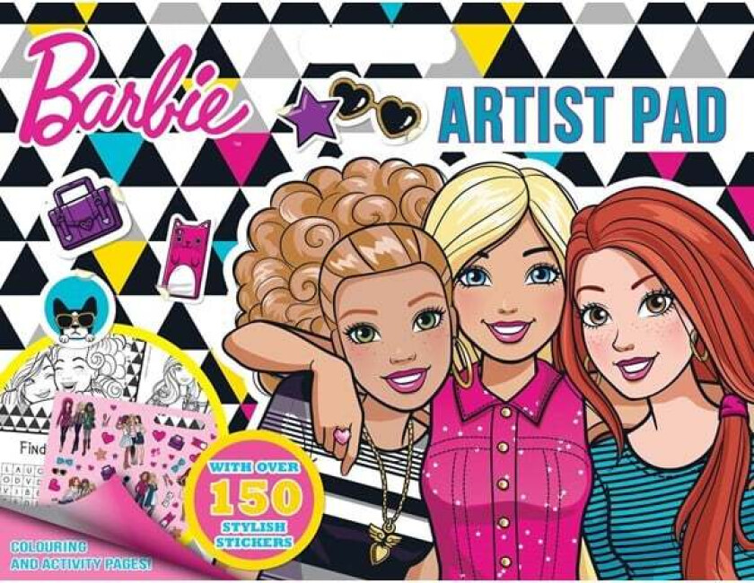 BARBIE Artist Pad A3 Malebog