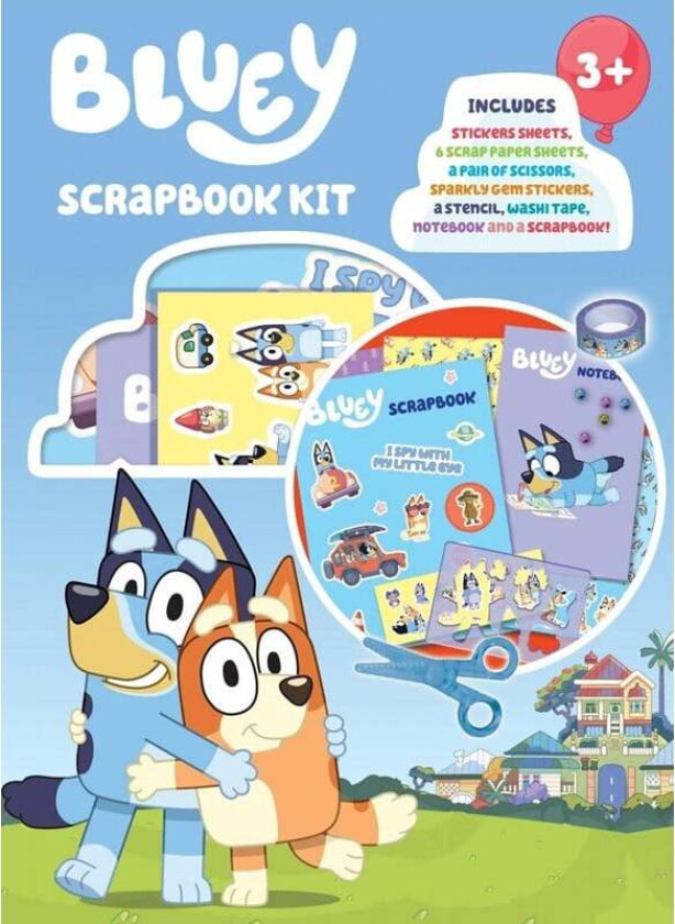 BLUEY Scrap Book Kit