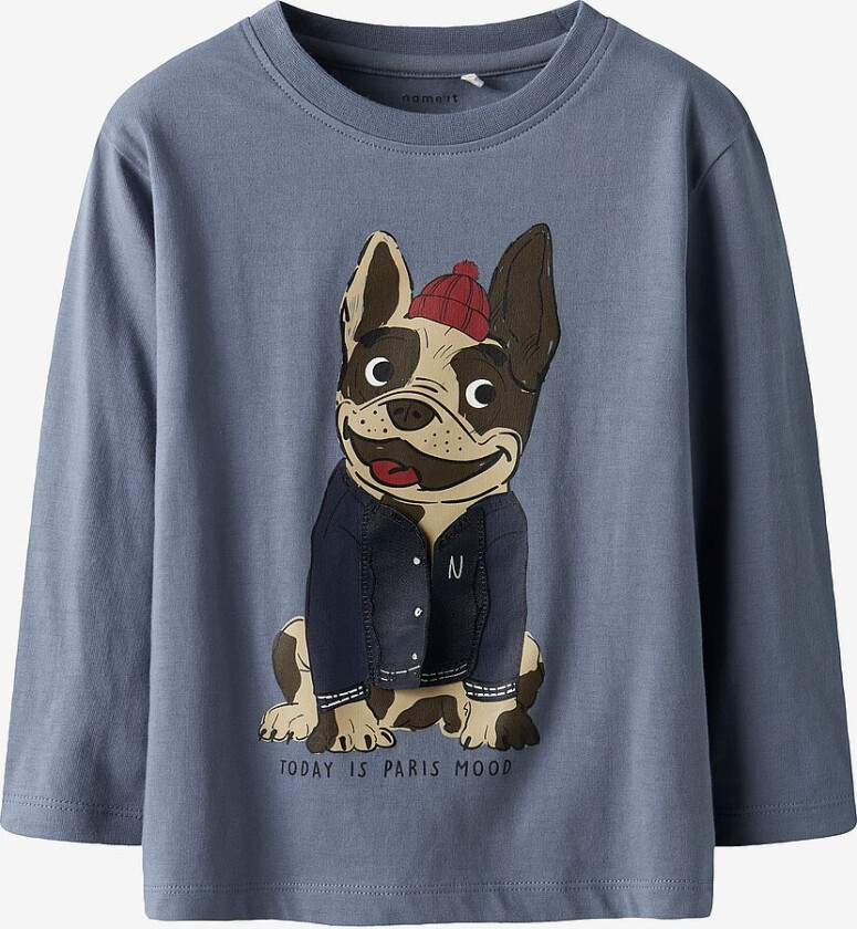 T-skjorte nmmRolf LS nreg - Blå