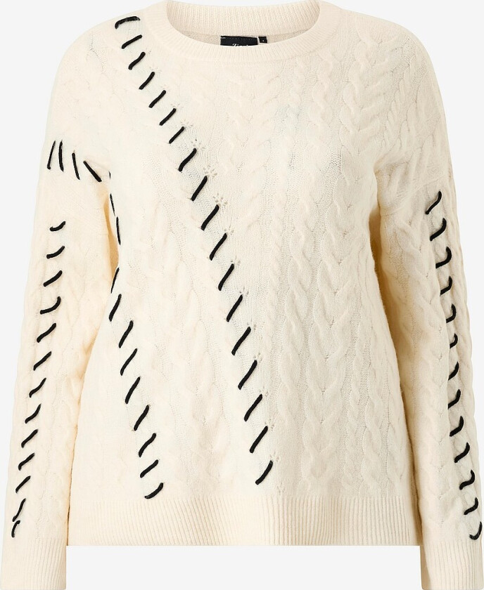 Pullover mLea L/S Pullover - Beige