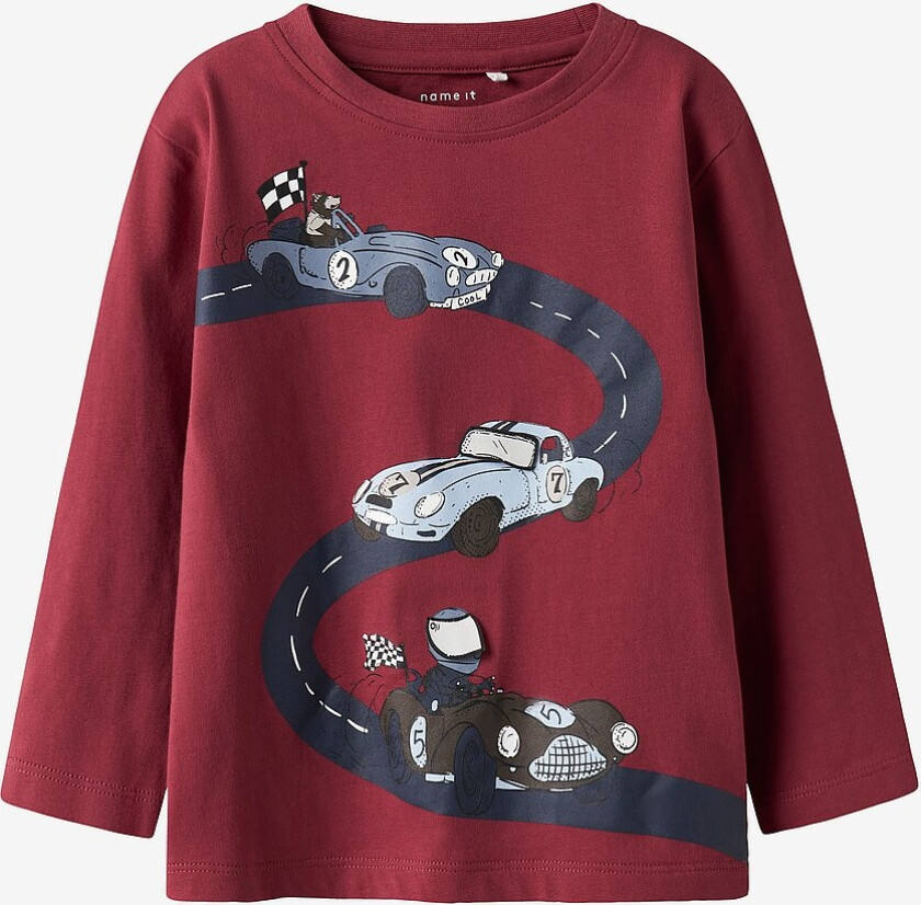 T-skjorte nmmRolf LS nreg - Rød