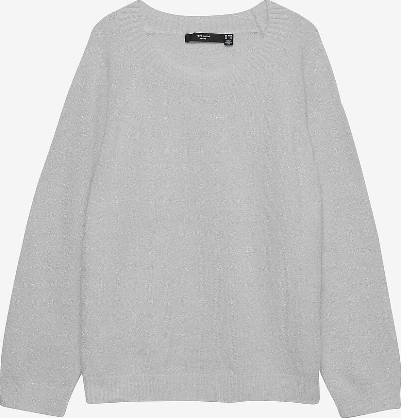 Pullover vmcDoffyshine LS O-neck - Grå