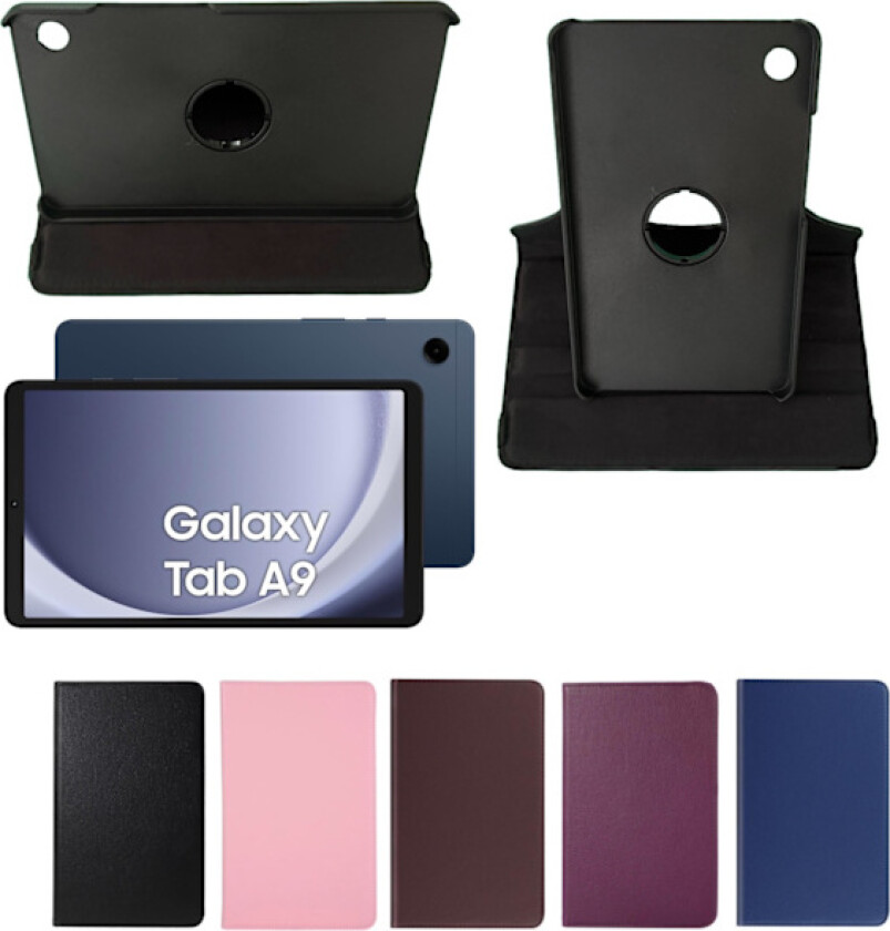 Samsung Galaxy Tab A9 deksel - Sort Sort_max Sort Sort