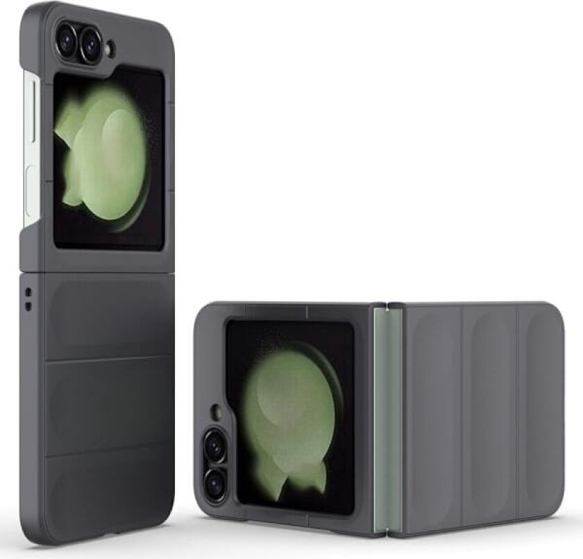 Deksel med mykt grep for Samsung Galaxy Z Flip6 - Mørkegrå