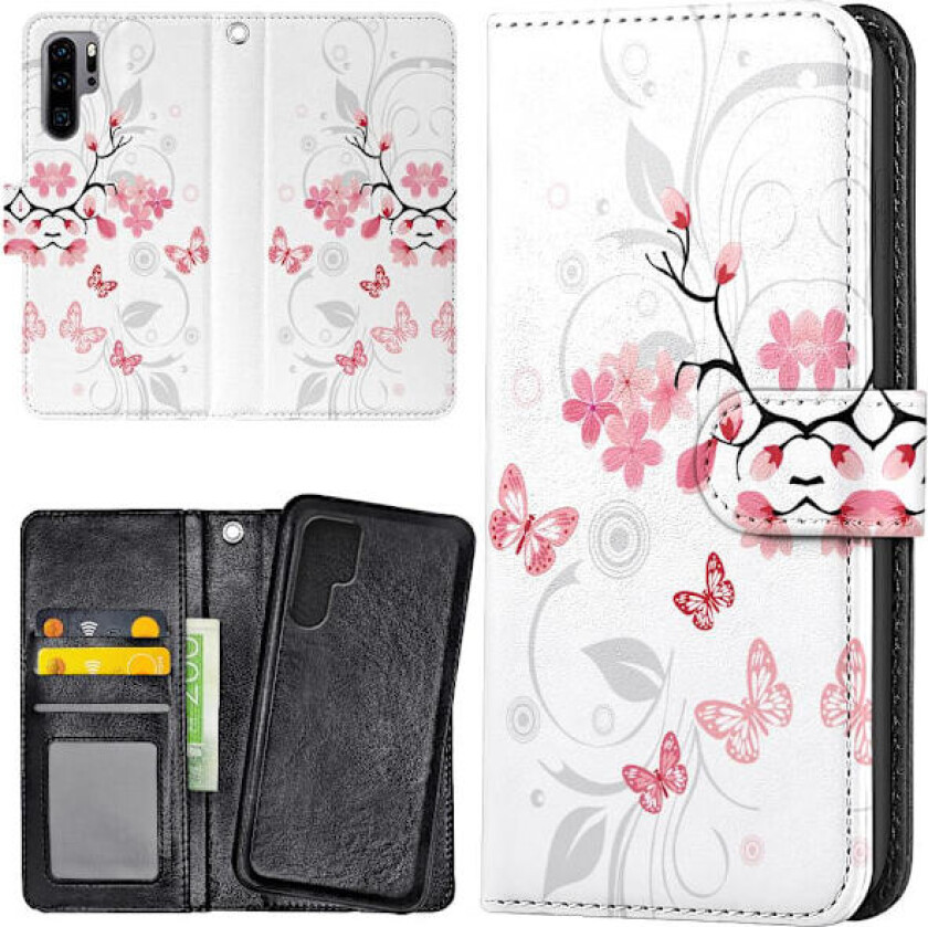 Samsung Galaxy Note 10 - Lommebok Deksel Naturlig Mønster