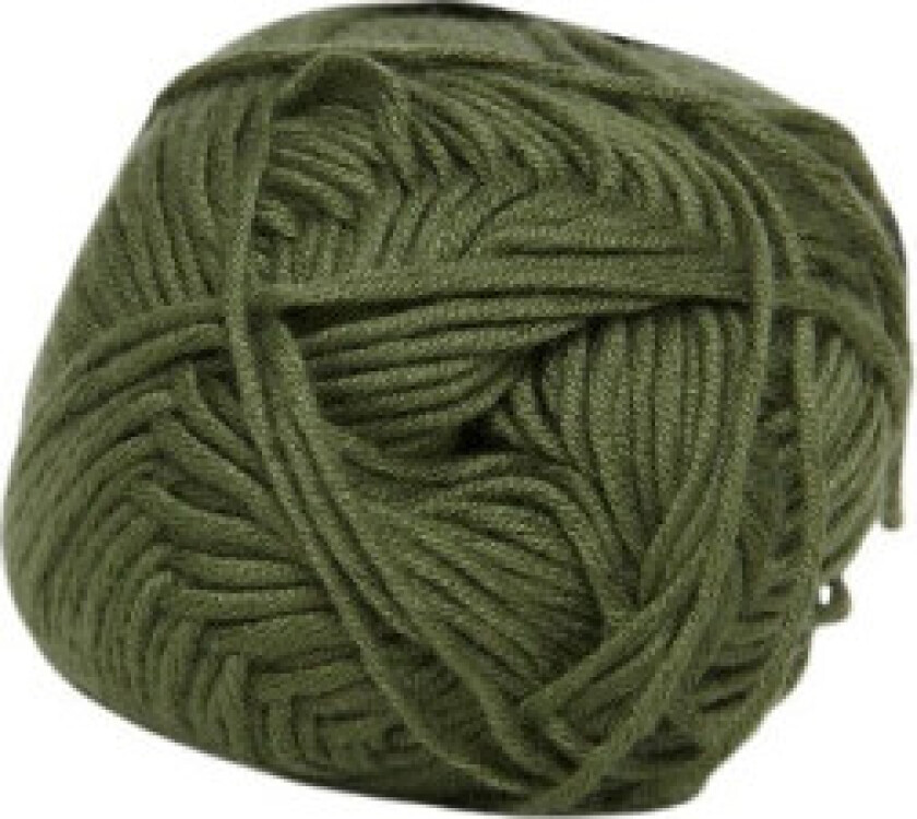 Bommix Bamboo Garn Farve 7150 Militærgrønn